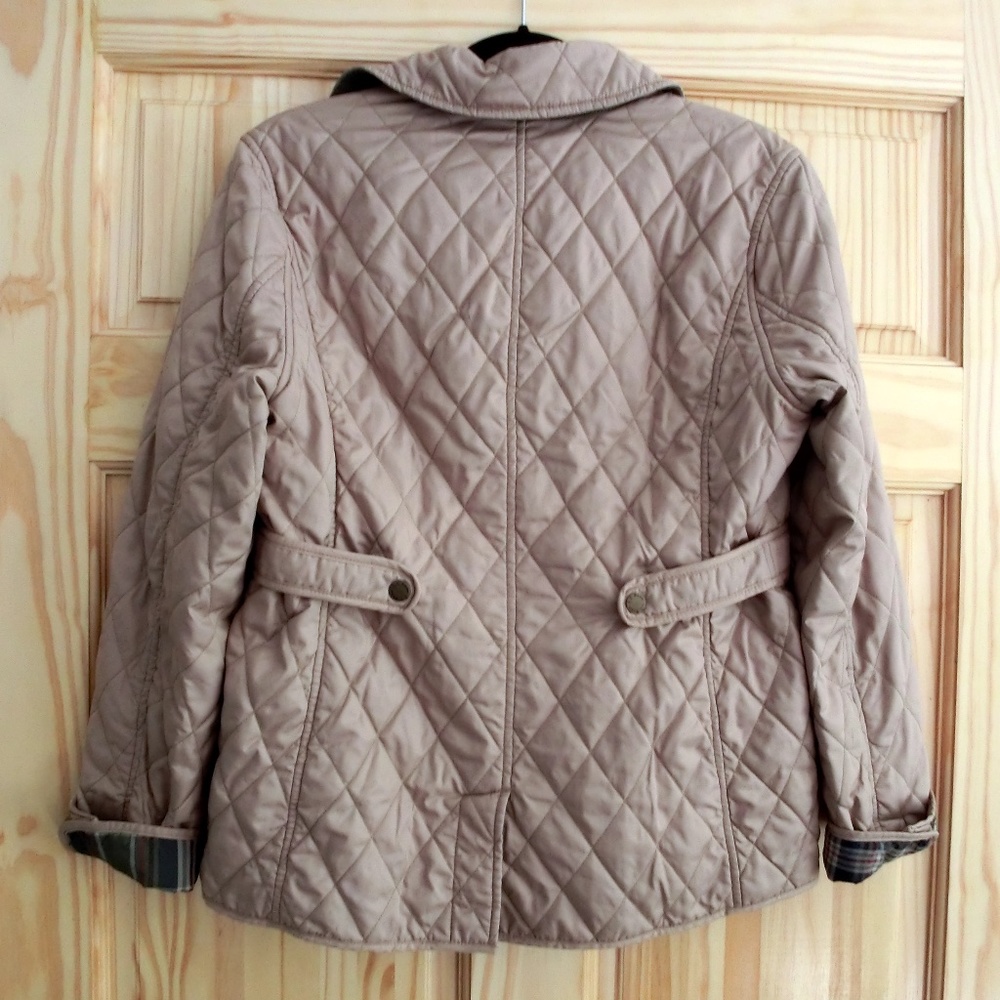 L.L .Bean Quilted Riding Jacket Gem